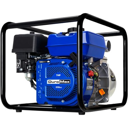 DUROMAX 2 in 158GPM 7HP Gas Engine Semi-Trash Water Pump, 3600 RPM XP652WP